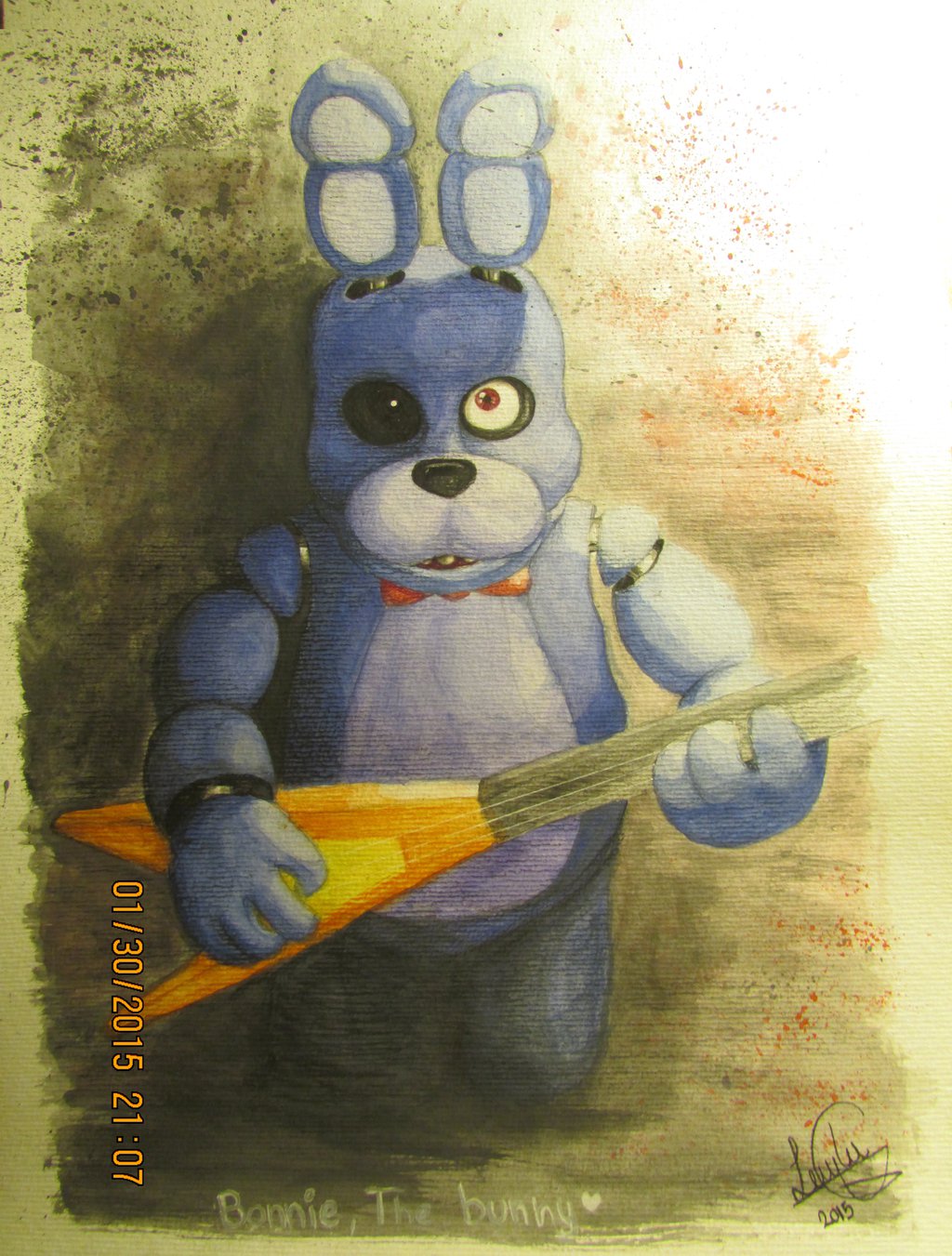 Bonnie The Bunny Fnaf By Leyvalquirie