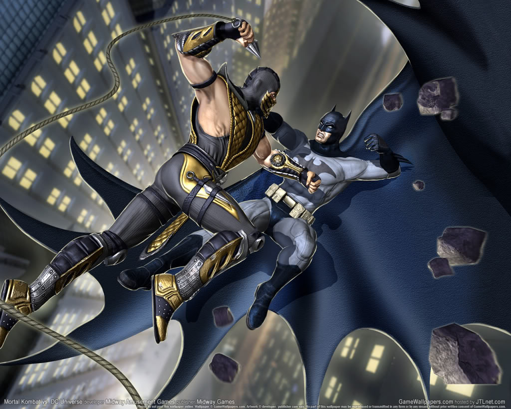 Scorpion Vs Batman Background   Scorpion Vs Batman Wallpaper for