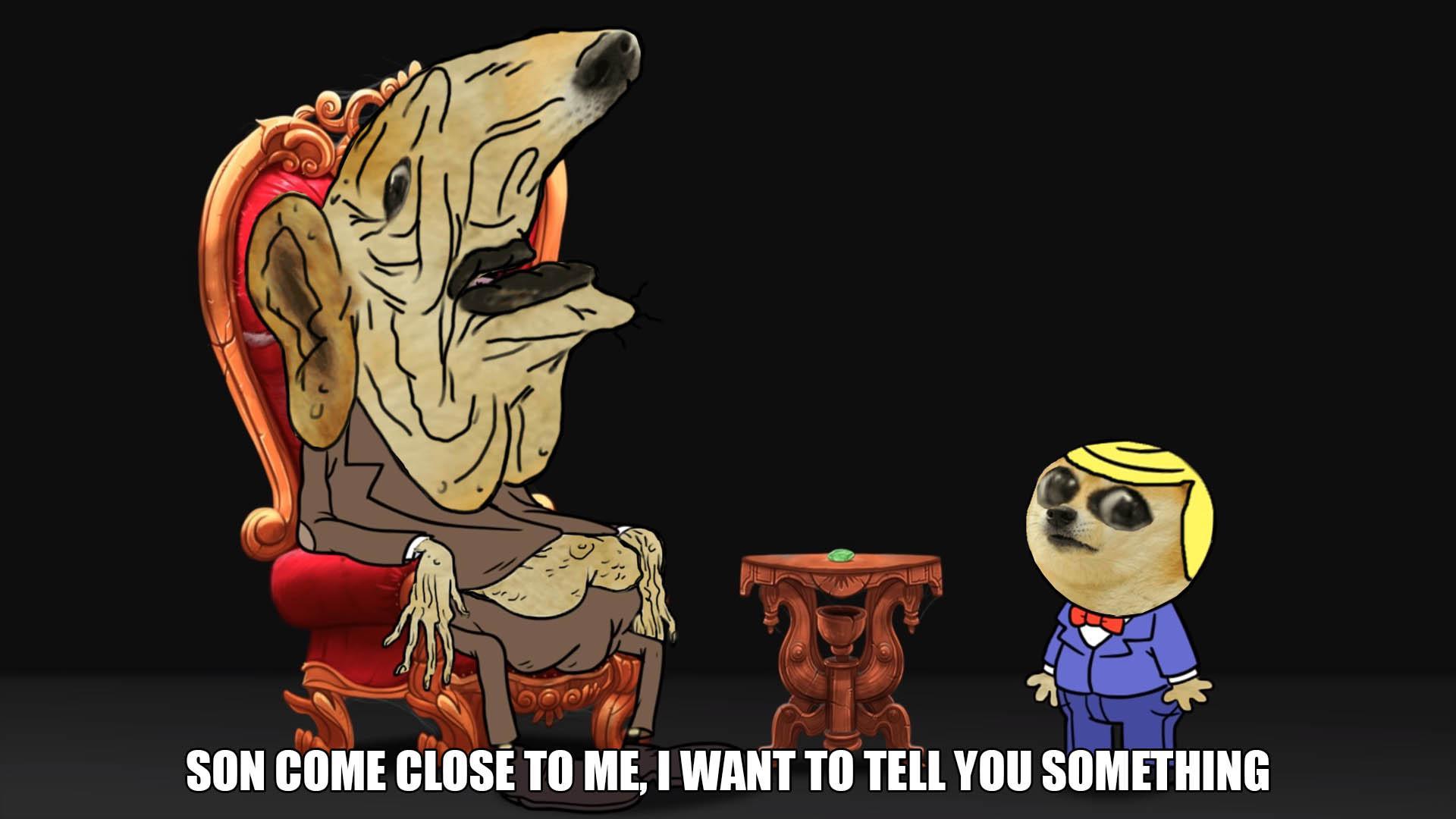 Le psychicpebbles has arrived rdogelore Ironic Doge Memes 1920x1080