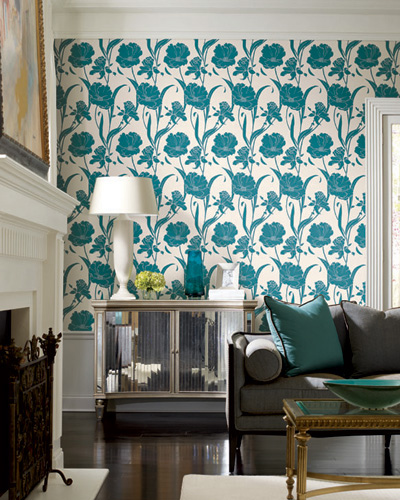 Interior Design The Accent Wall Debate Painted Vs Wallpapered