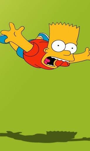 Bigger Bart Simpson HD Wallpaper For Android Screenshot