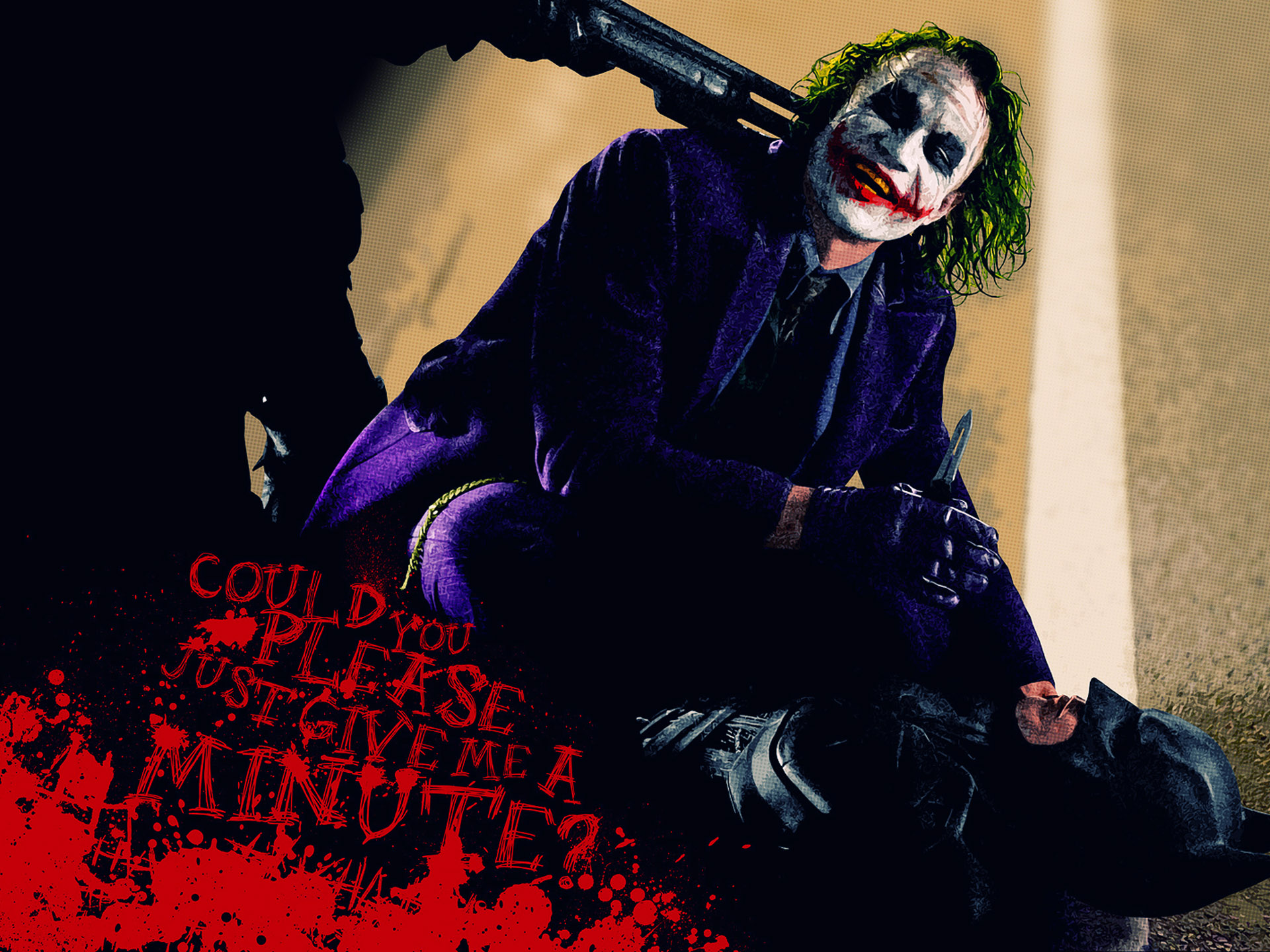 Batman And Joker Wallpaper Image Wallpaperlepi