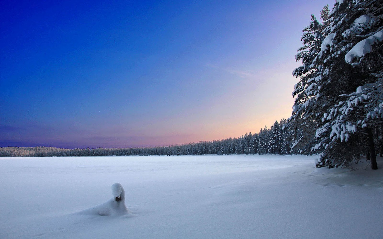 Winter In Finland Wallpaper Picswallpaper