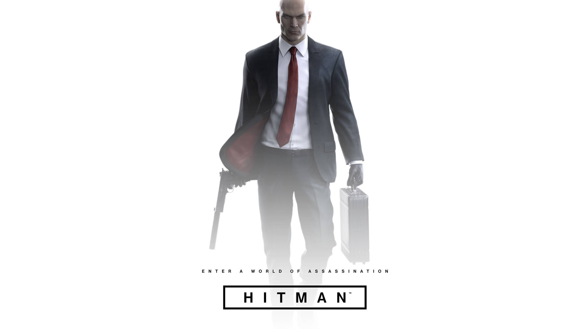Iconic Image Of Agent From Hitman HD Poster Wallpaper