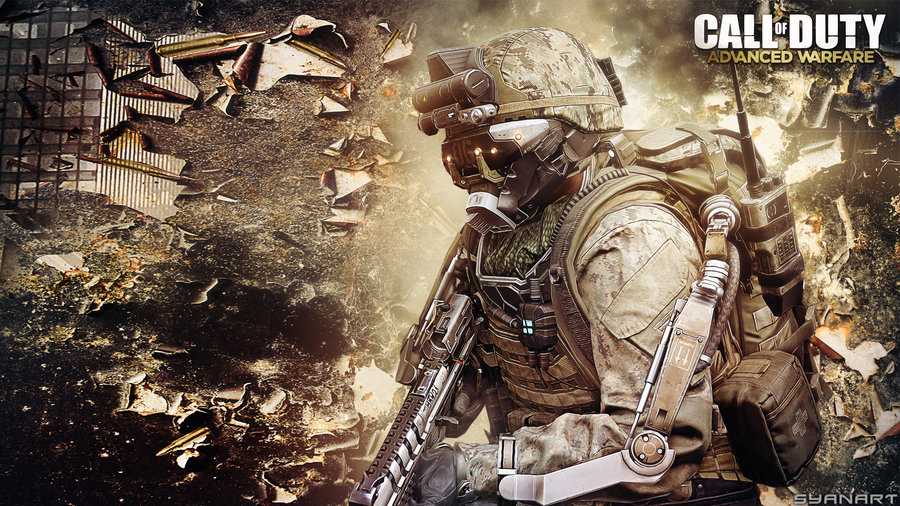 Call Of Duty Advanced Warfare Wallpaper By Thesyanart