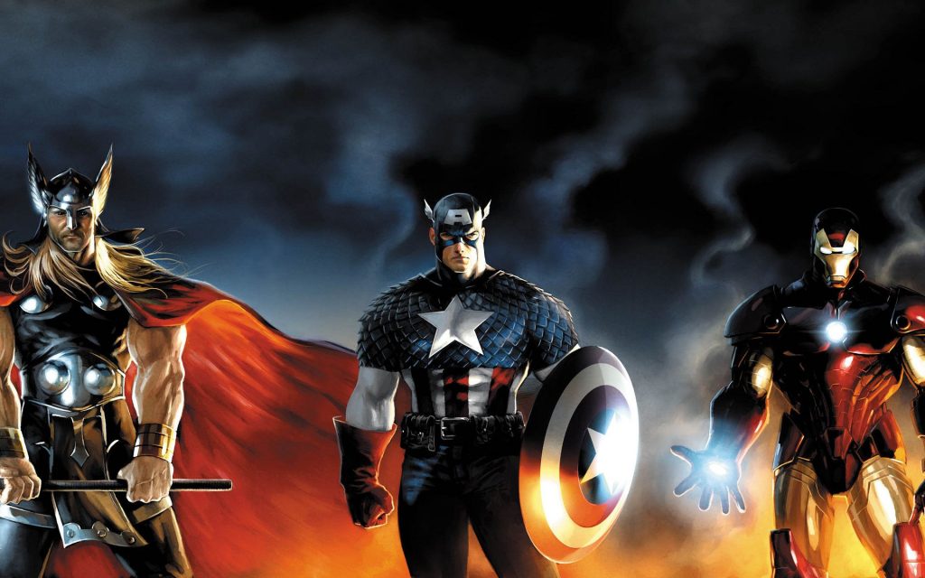Marvel Man Of Iron Top Captain America Good Heroes Film HD
