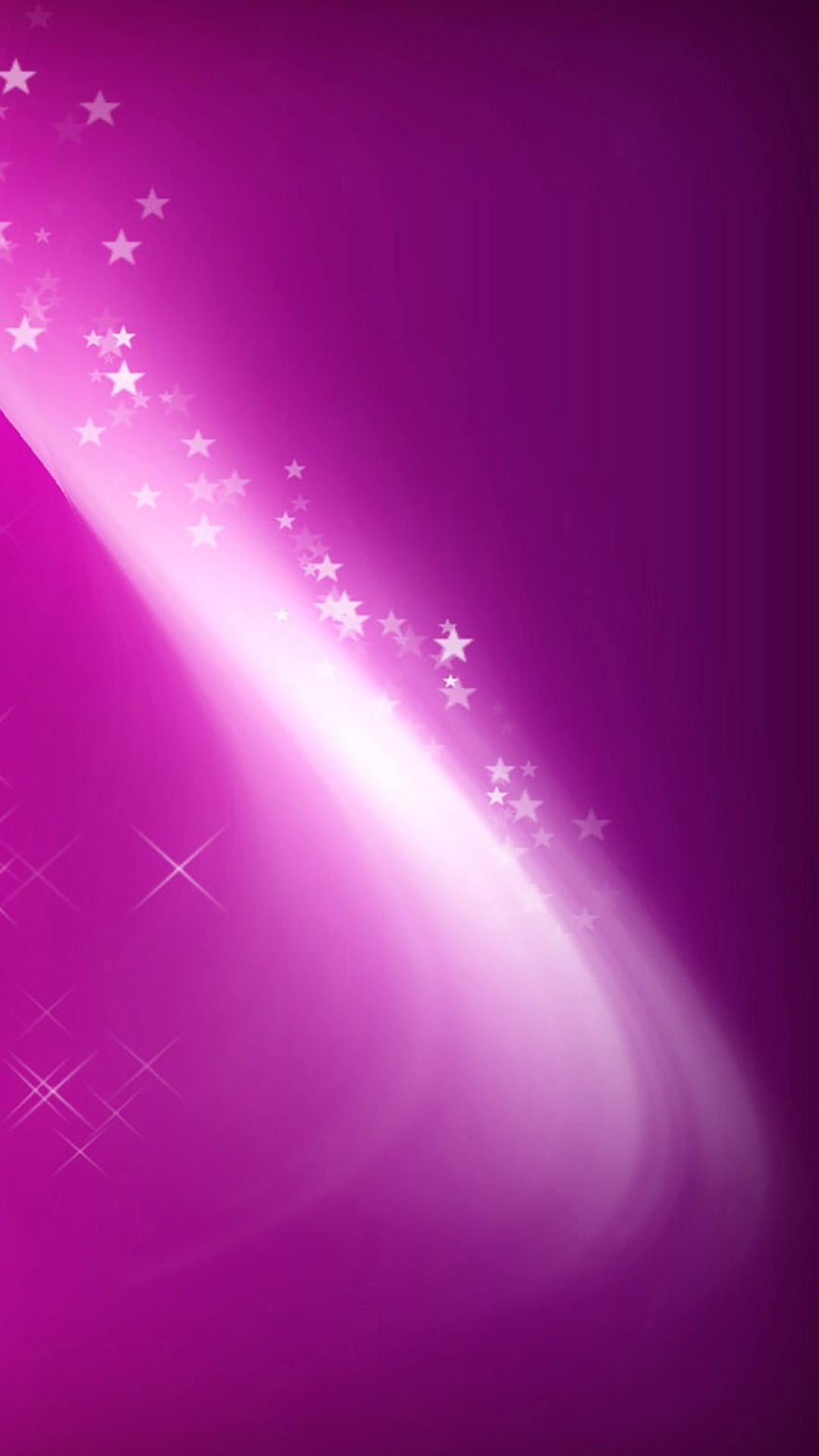 Pink Glow Abstract Galaxy S4 Wallpaper