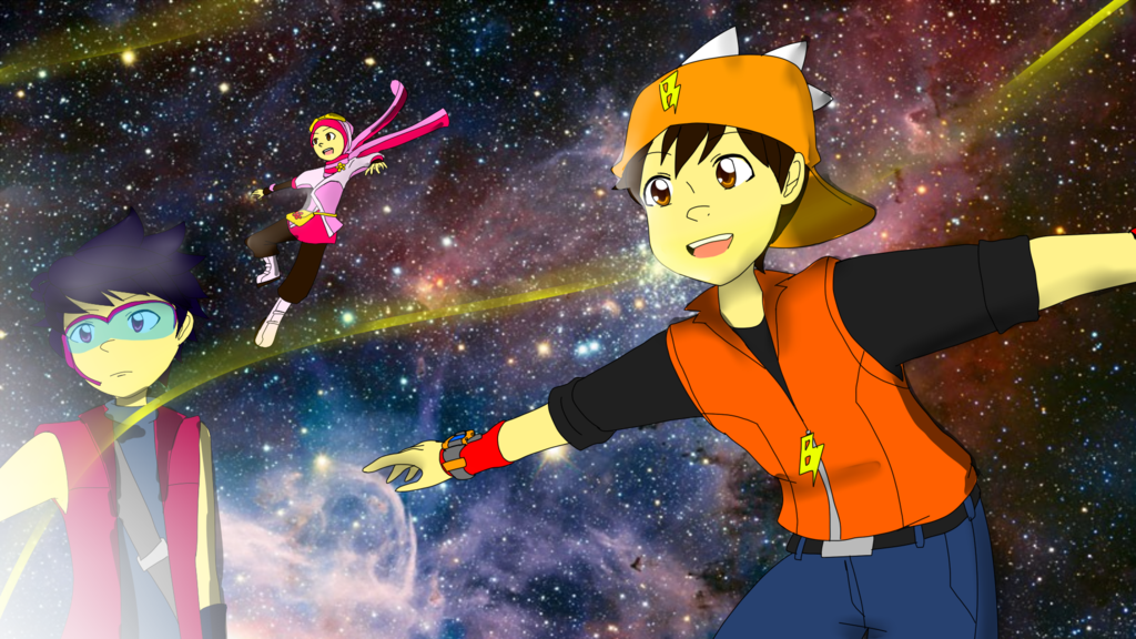 Journey to Space BoBoiBoy Galaxy by HaziqI98 on