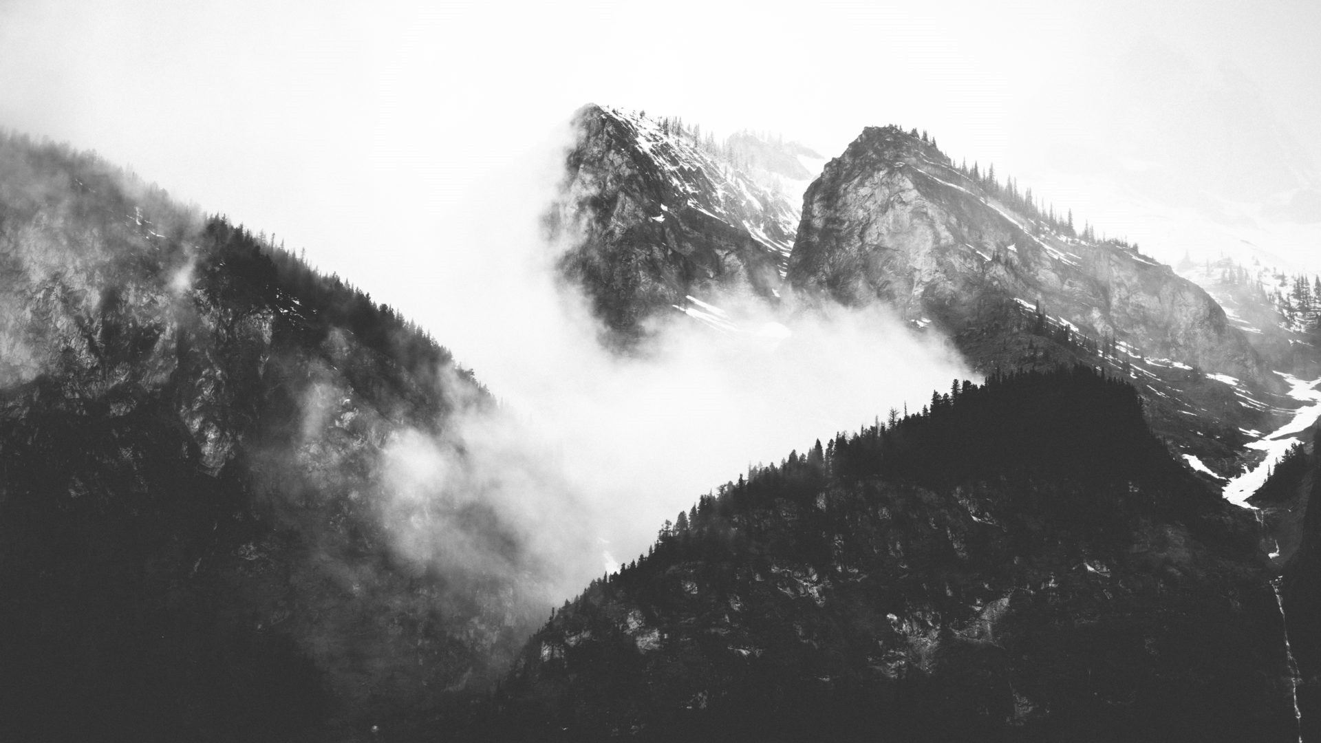 Black And White Aesthetic Computer HD Wallpaper Image