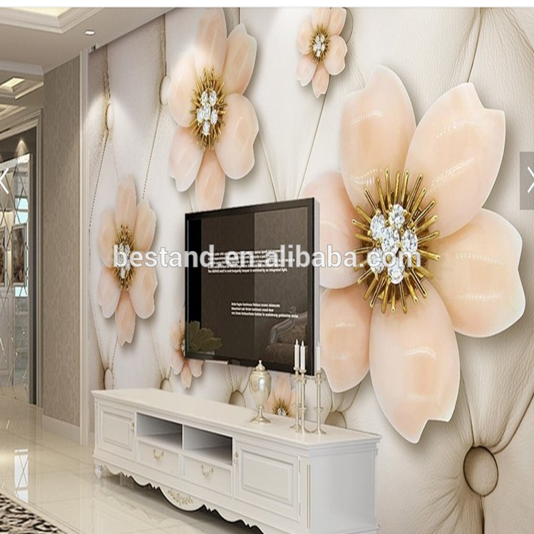 Fashionable Modern Style 3d Wall Mural Nature Wallpaper Designs