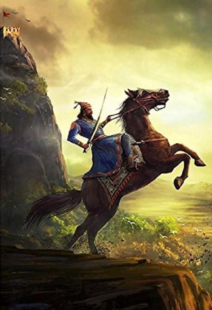 Shivaji The Great Wallpaper Poster Print On Inches