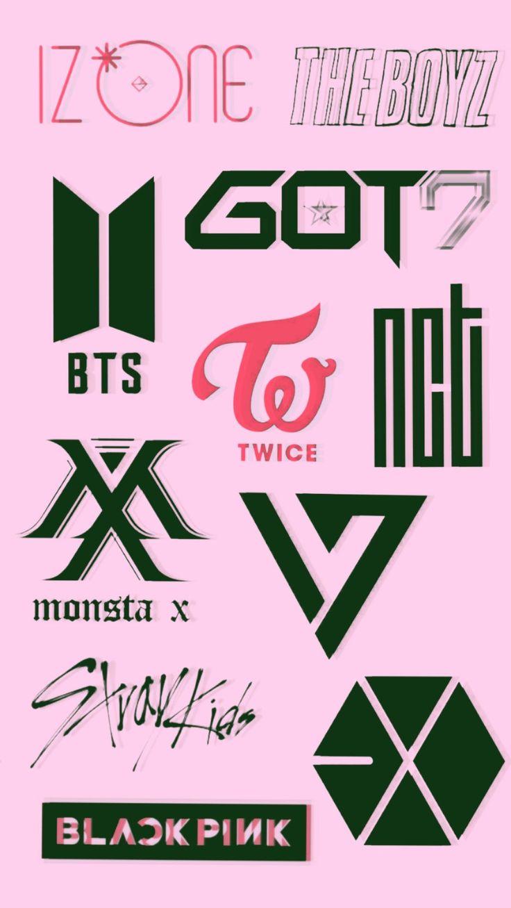i stan many more kpop groups Kpop logos Kpop wallpaper