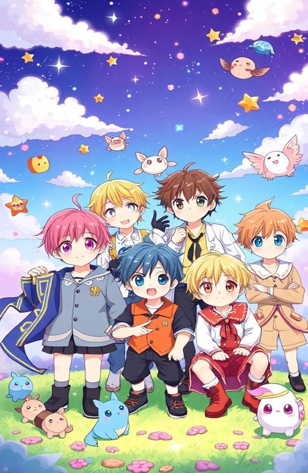 Cute Anime Boys Wallpaper