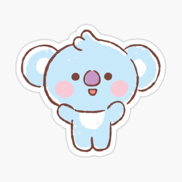 Koya Drawing Sticker By Urbantwist Wallpaper