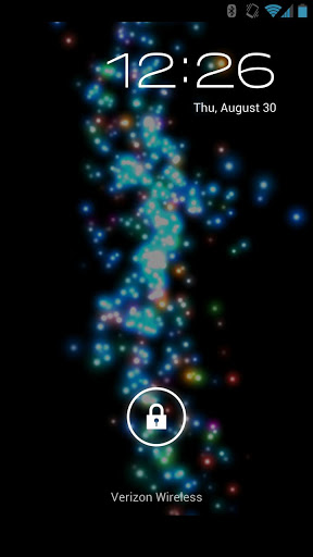 Particle Storm Live Wallpaper For Android