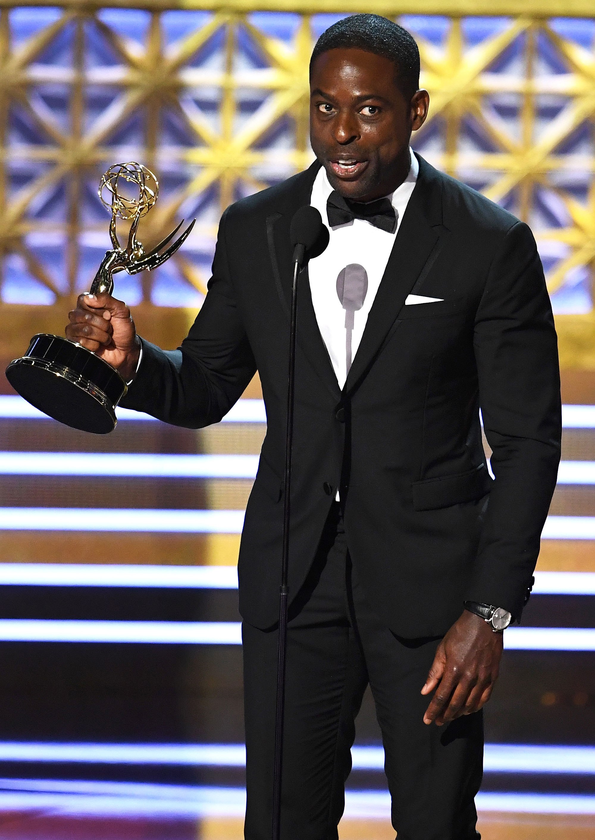 Sterling K Brown Finishes Emmys Speech Backstage Hifow