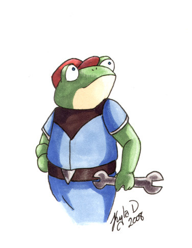 Slippy Toad By Starfox Unlimited