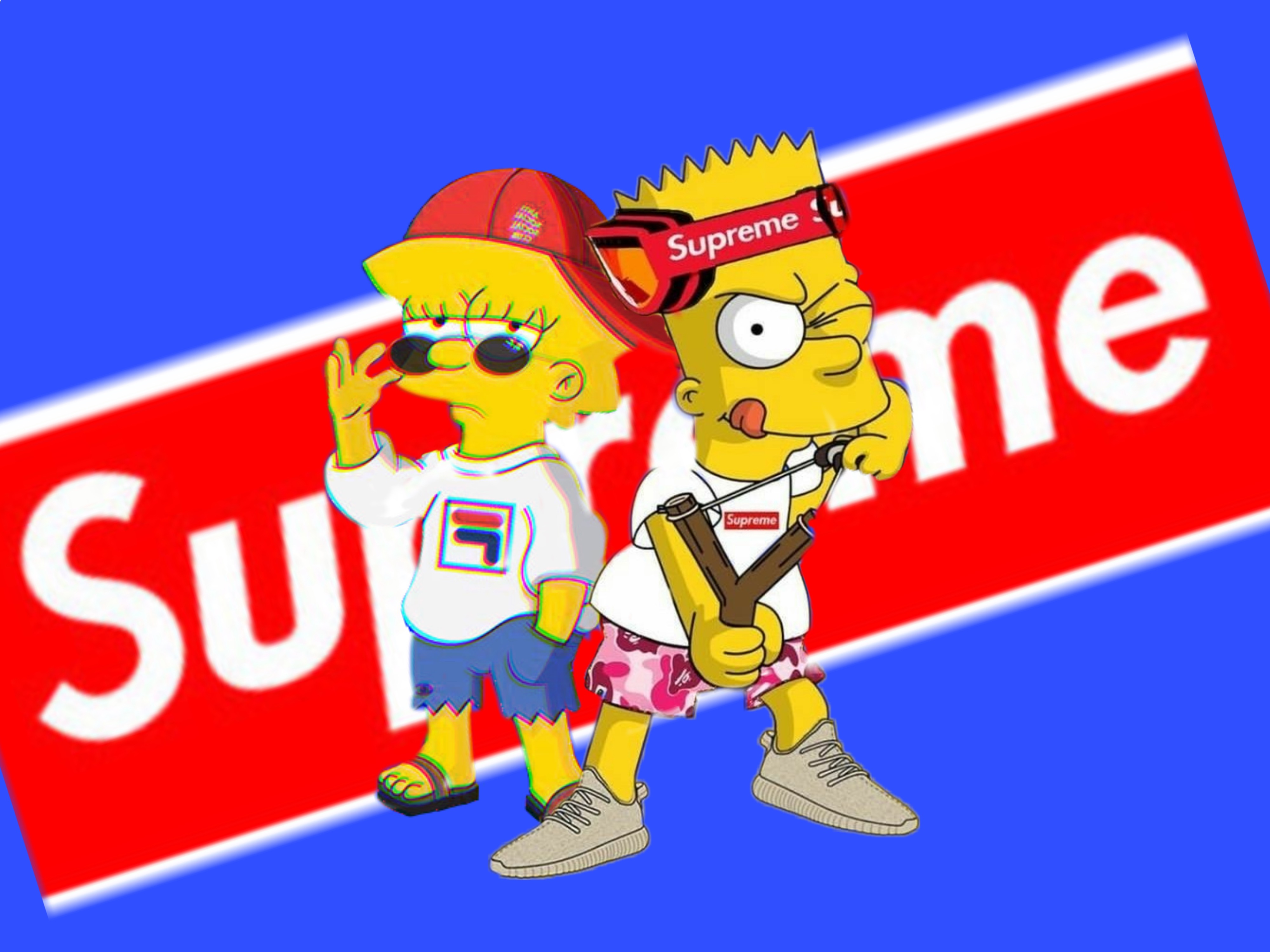 Bart Simpson Y Lisa Supreme HD