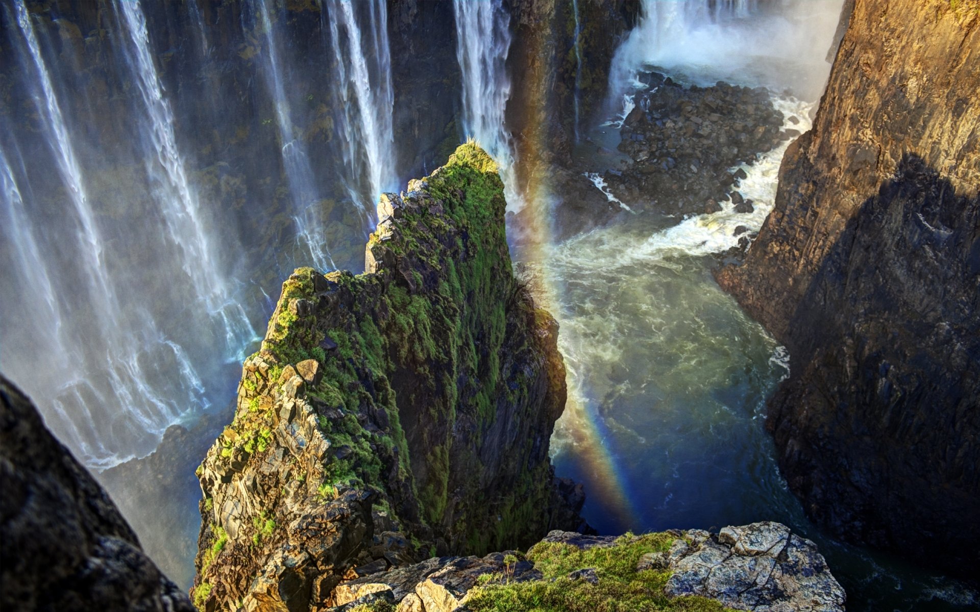 Victoria Falls HD Wallpaper Background Image