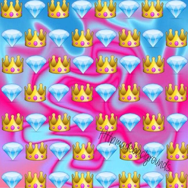 Background Queen Hoe Xx Cute Emoji Prints