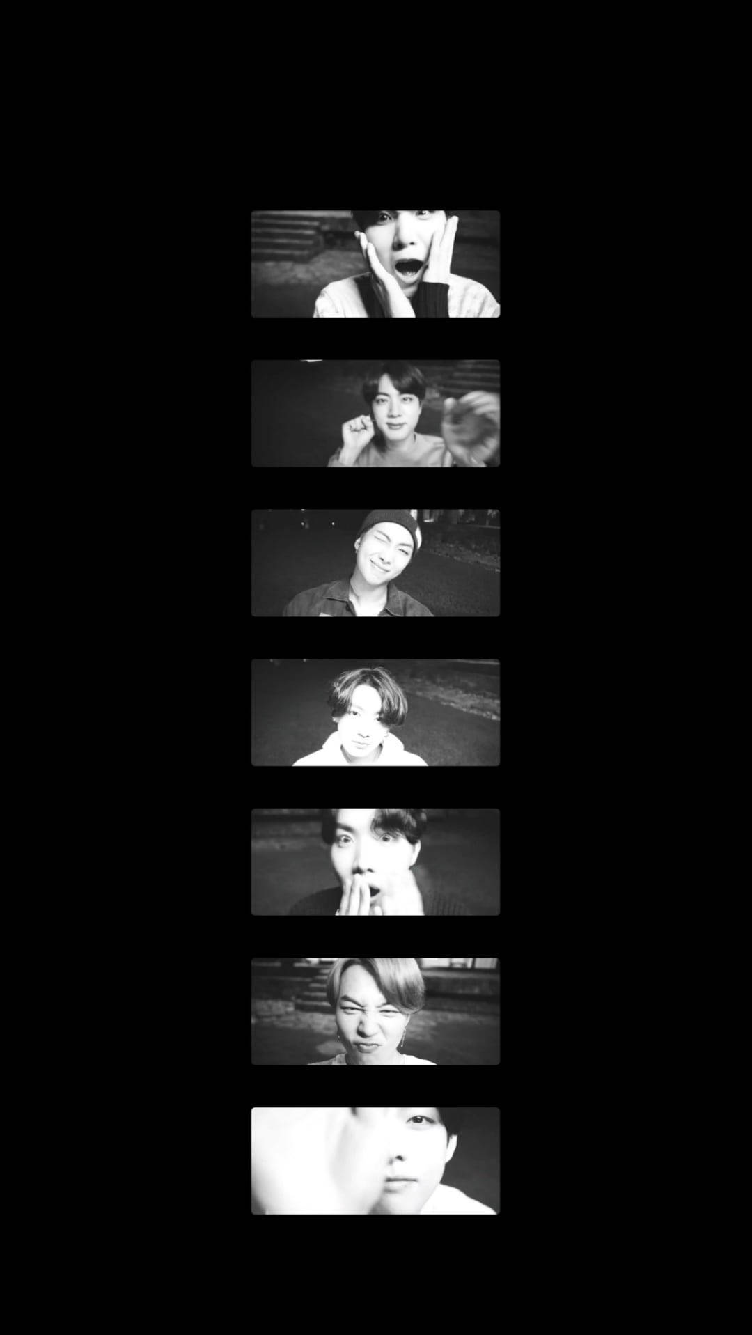 Bts Black Aesthetic Wallpaper