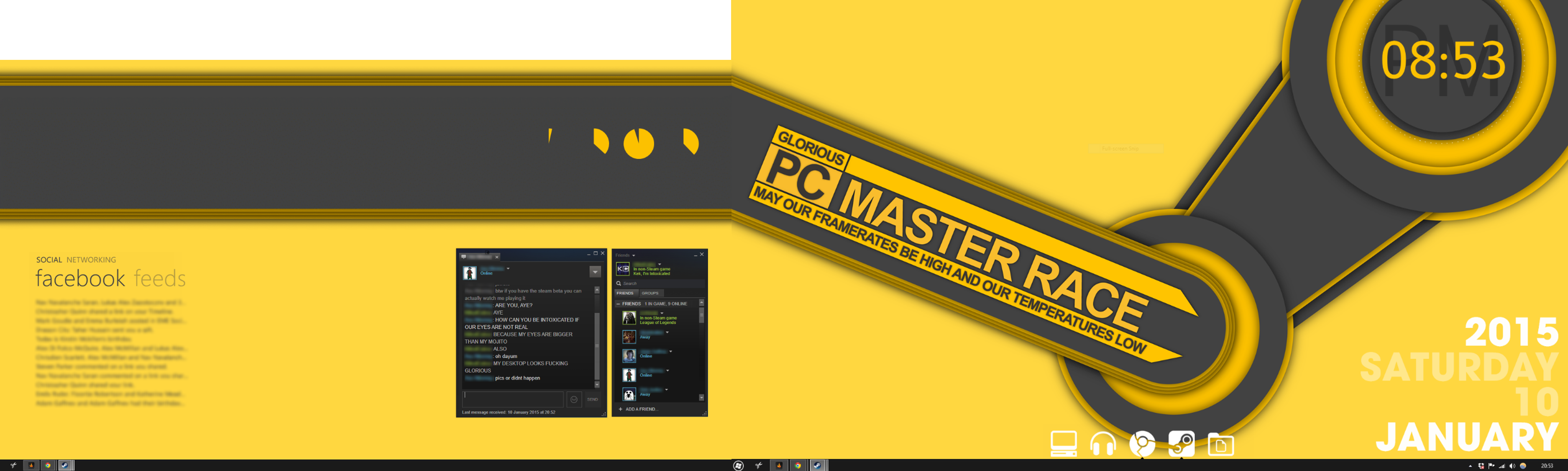 Seen A Wonderful Wallpaper Posted To Pcmr Creativity Got The Better