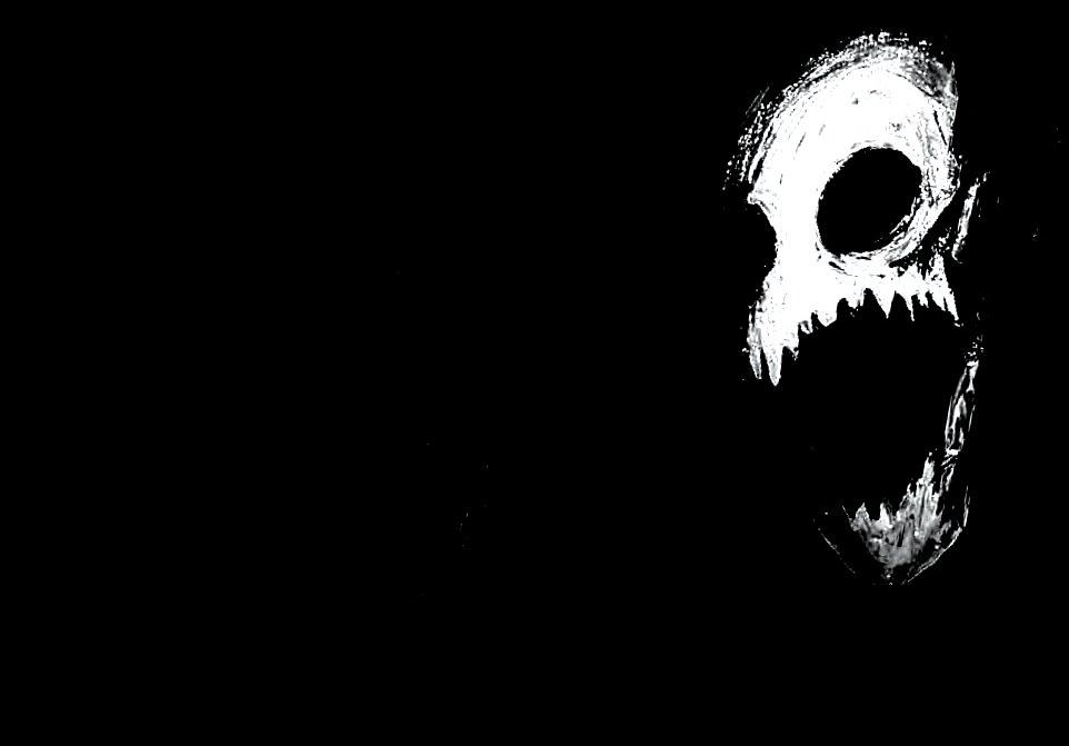 Dark Zombies Skull Abstract Artworl Art Black Background Picture