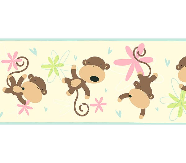 Free download Animals wallpaper border wall art decals for baby girl or