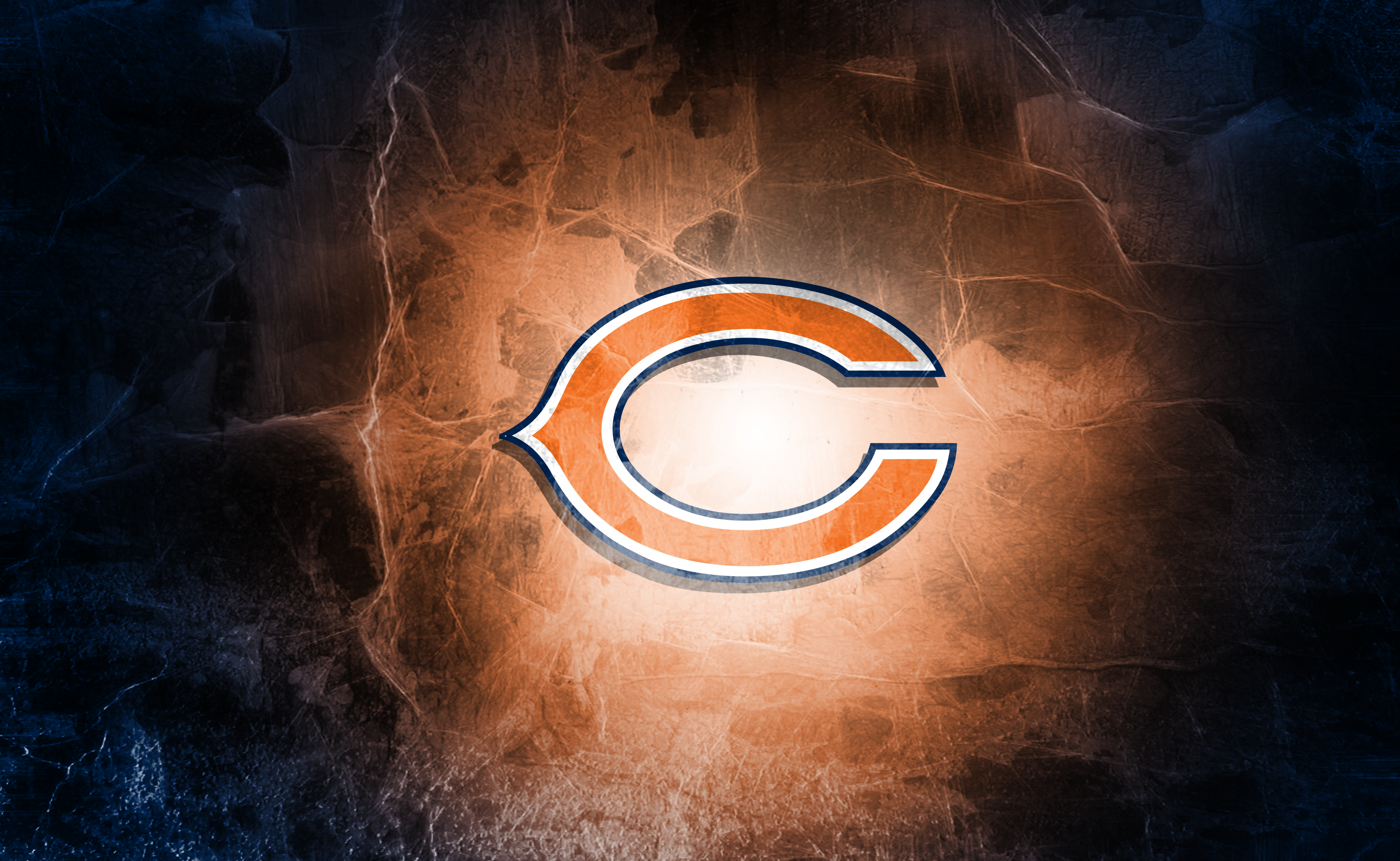 Chicago Bears Football Team Logo Wallpaper Hd