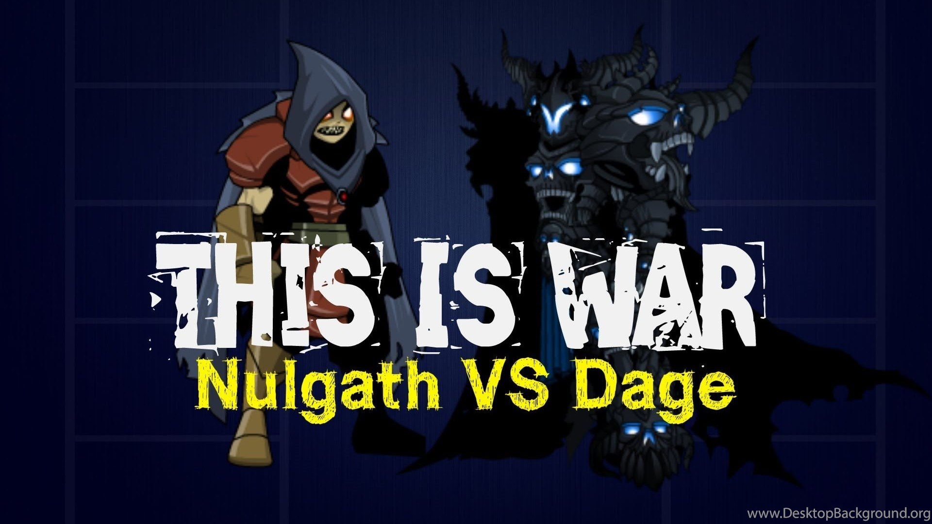 Free download AQW Dage Vs Nulgath WAR Trailer Desktop Background ...