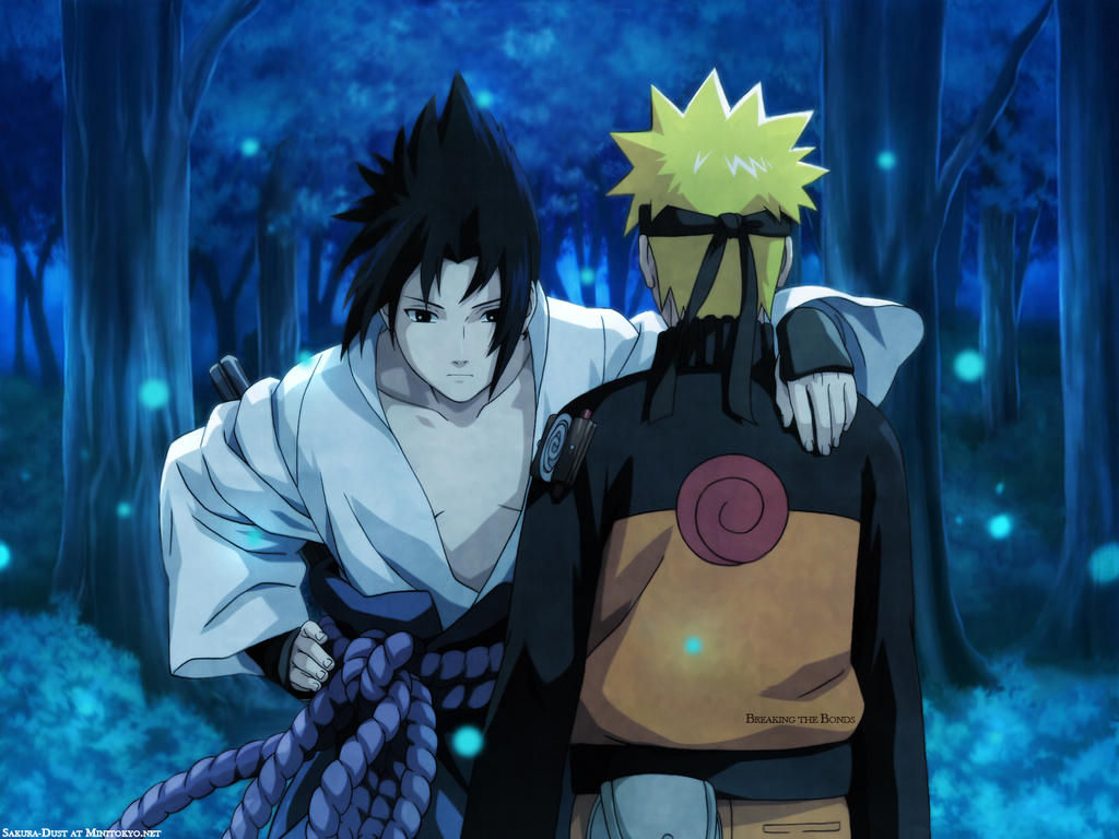 Uzumaki Naruto and Uchiha Sasuke HD Wallpaper