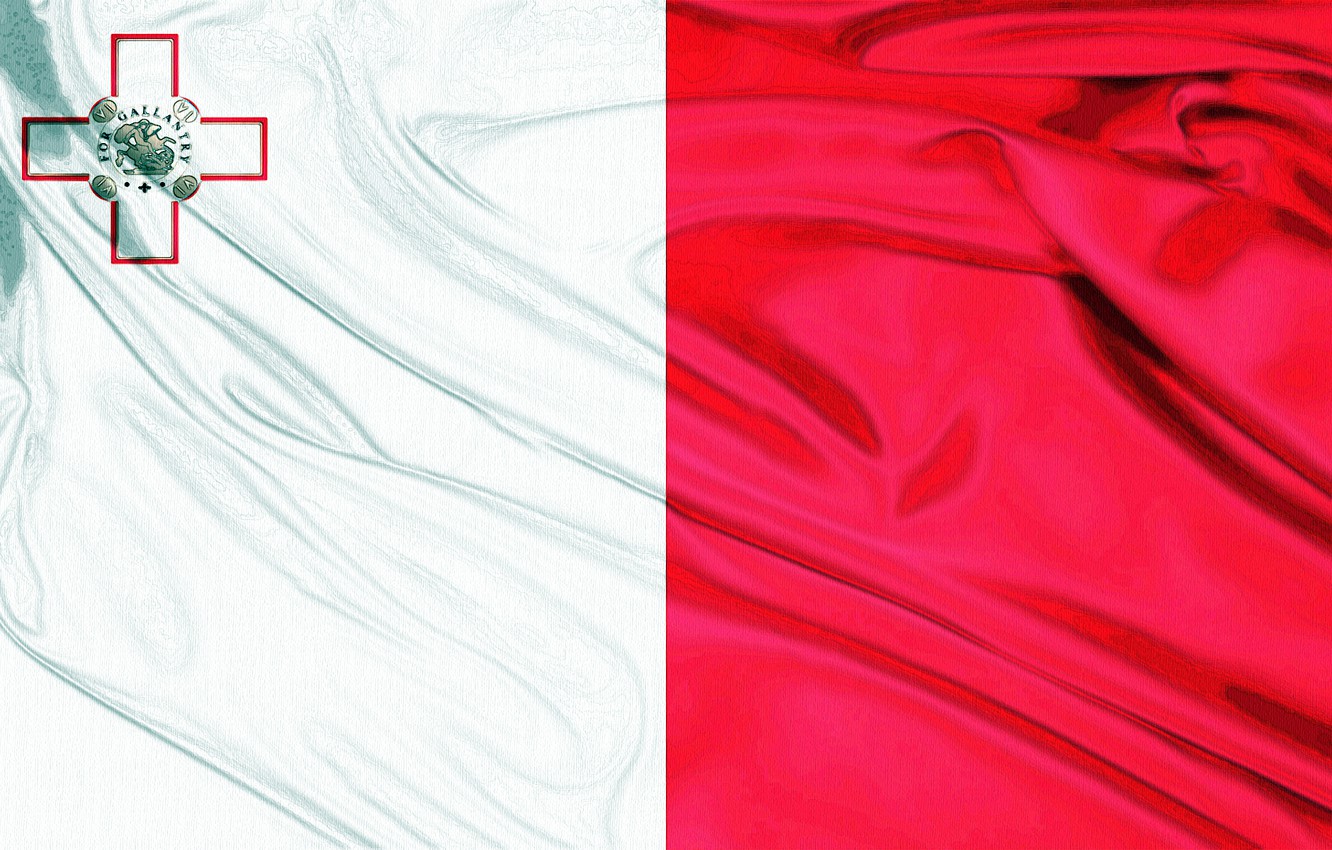 Wallpaper Flag Vertically Malta Image For Desktop