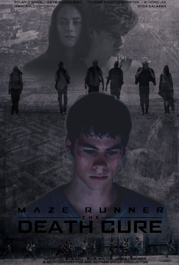 Maze Runner The Death Cure Fan Made Poster By