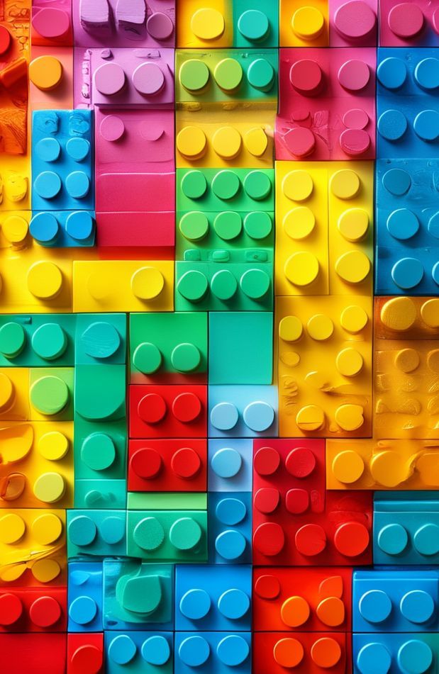 Lego Brick Wallpaper