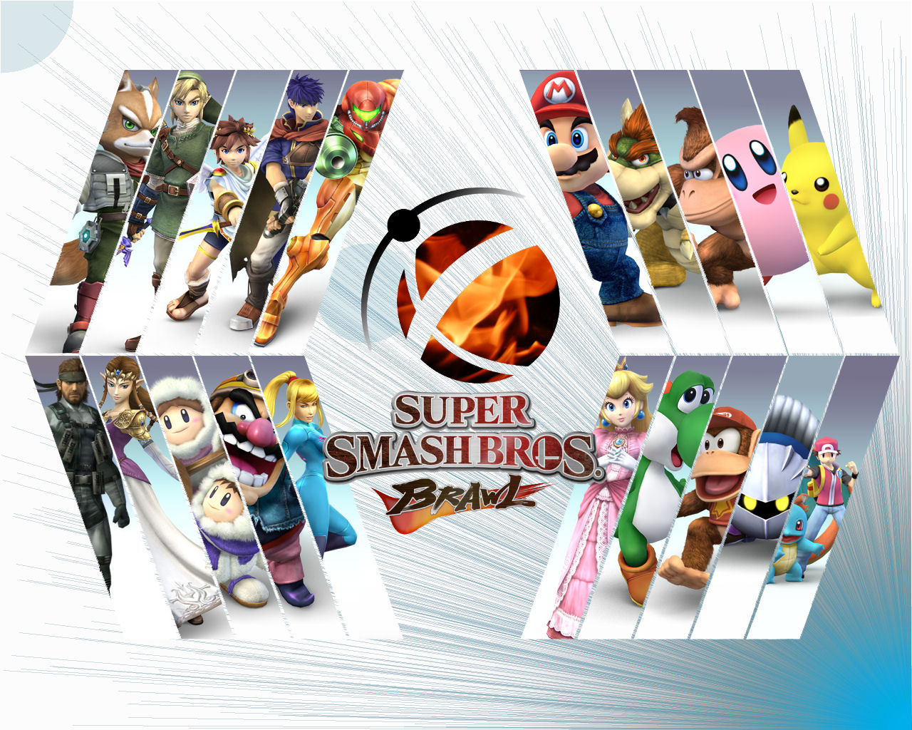 Super Smash Bros Brawl Puter Wallpaper Desktop Background