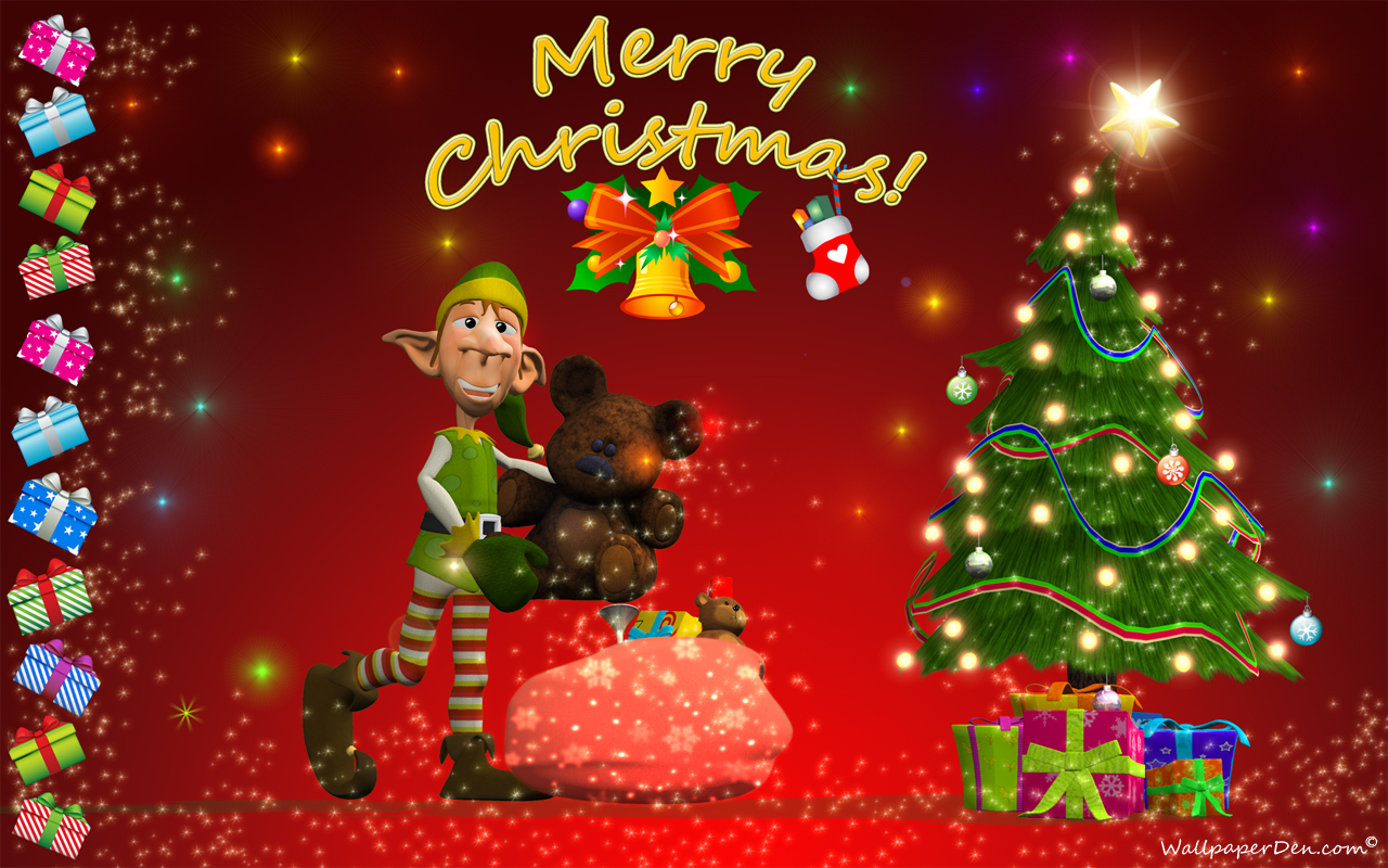 Merry Christmas Desktop Wallpaper HD