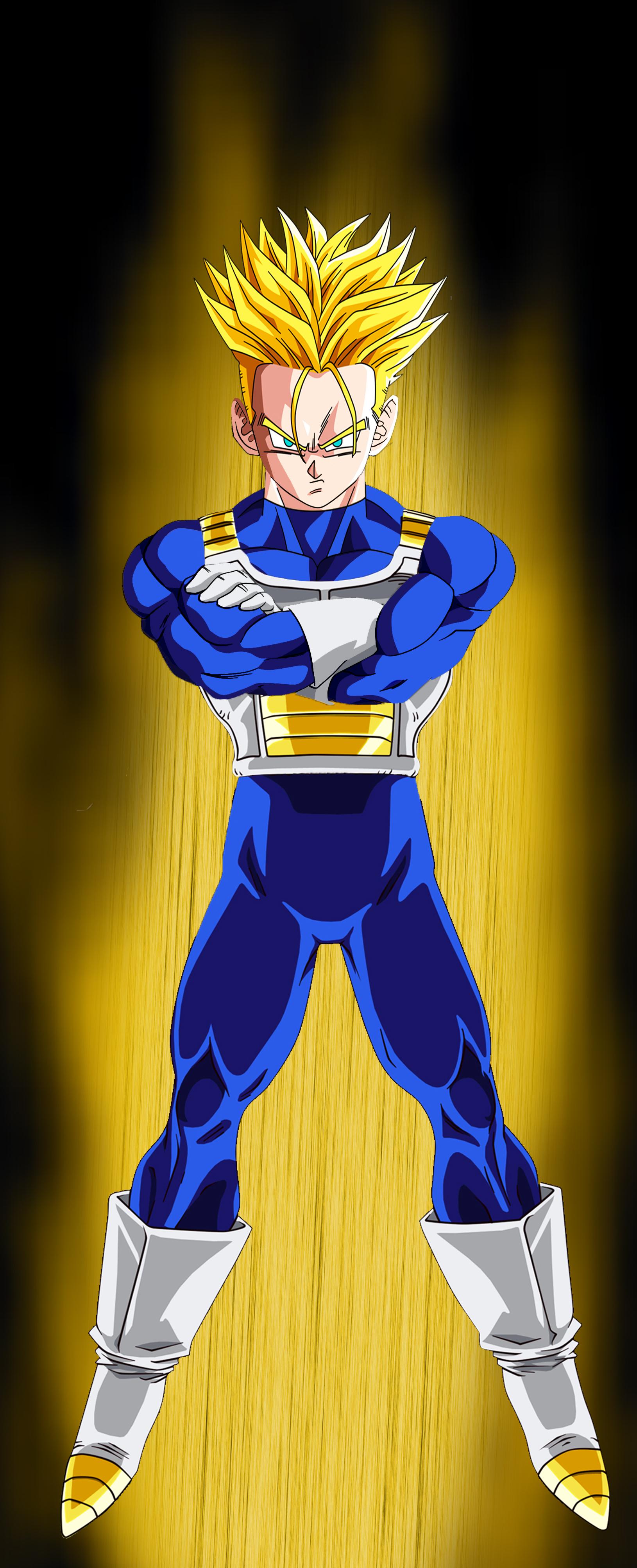 Free download Trunks Super Saiyan by Lucho1395 on [1630x4011] for