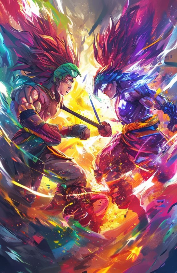 Anime Fighting Wallpaper