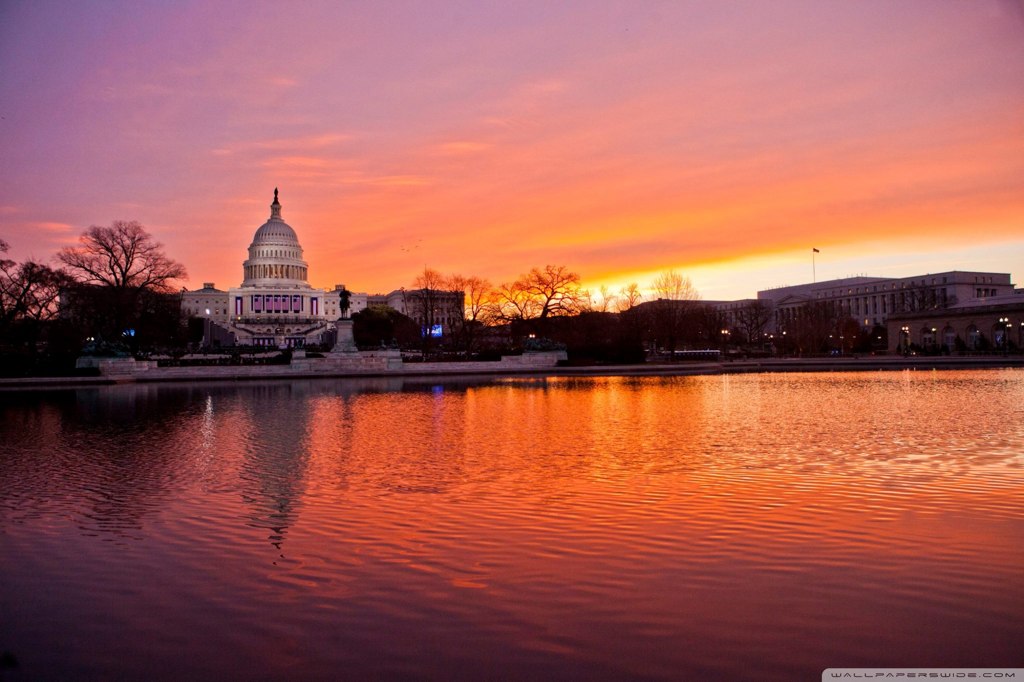 United States Capitol Washington Dc 4k HD Desktop Wallpaper