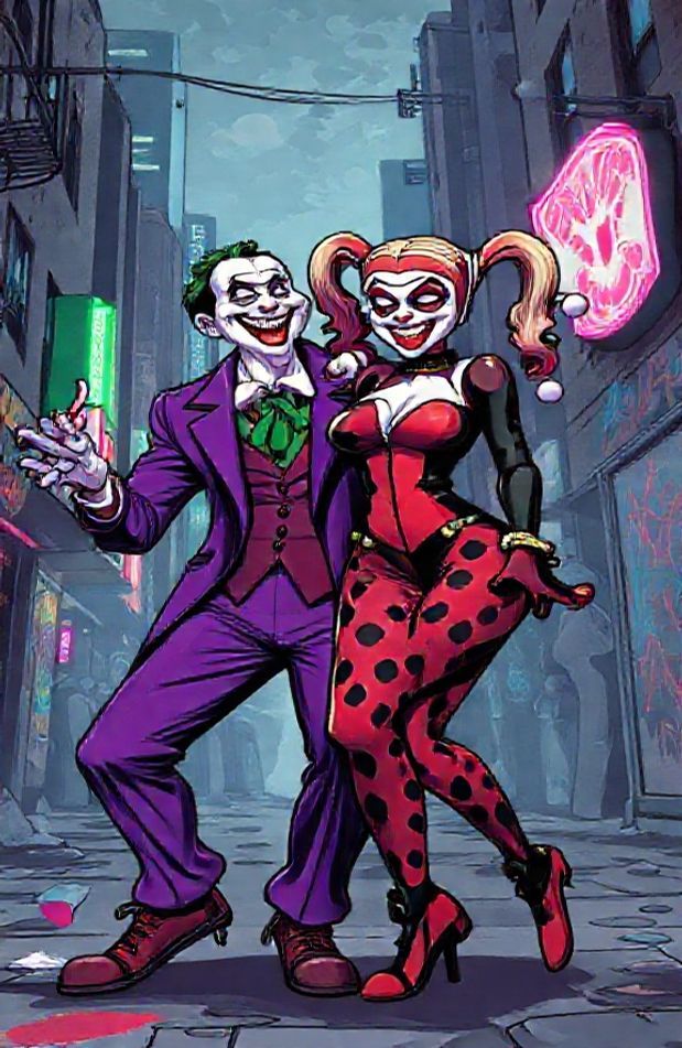 Joker And Harley Quinn Wallpaper