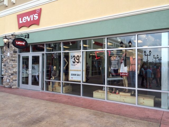 Levis Outlet Store Outlet Shoppes at Bluegrass in Simpsonville KY