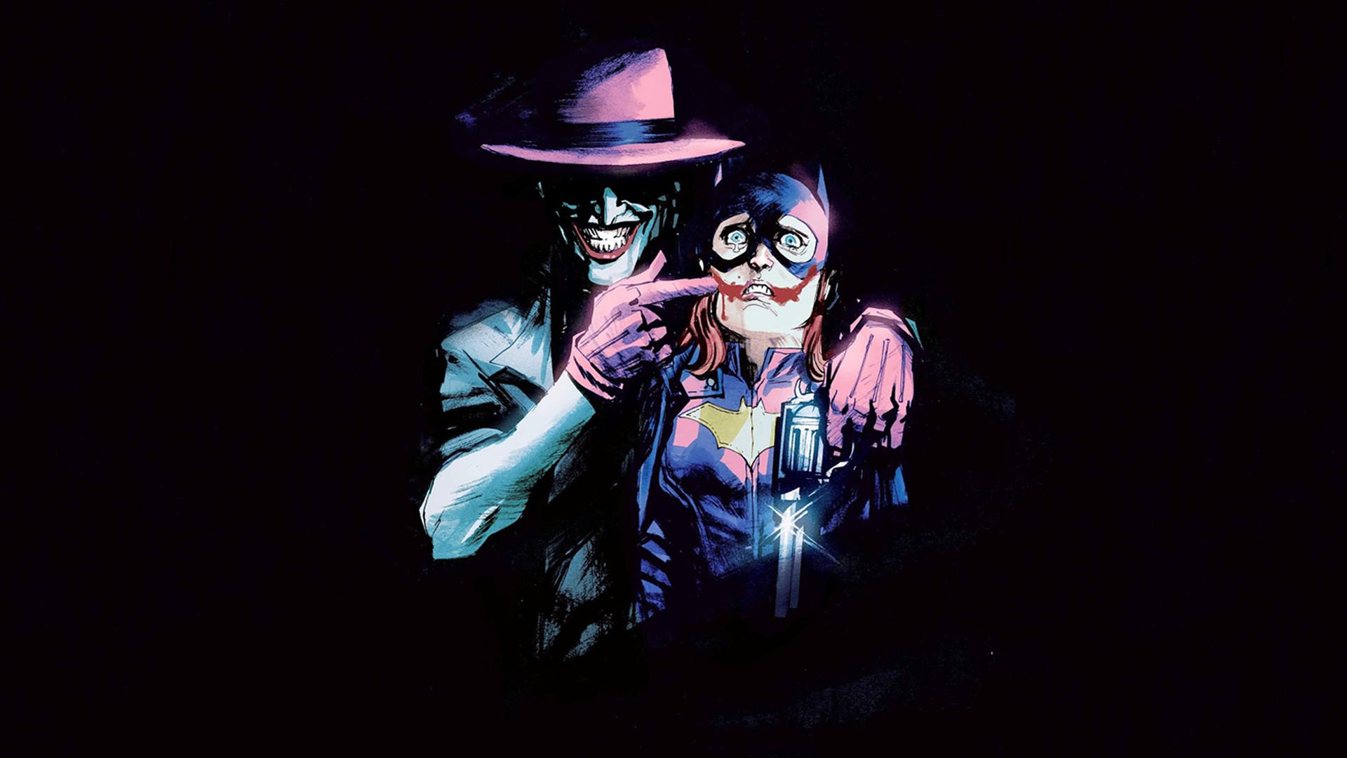 Joker Batgirl The Killing Joke Batman Revolver Ic Books