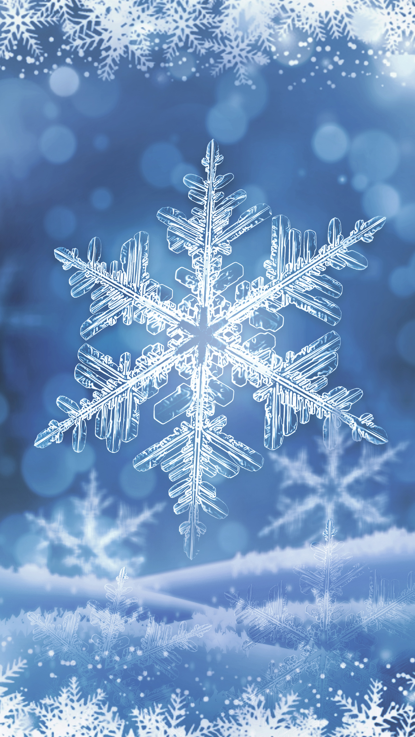 Winter Snowflake Smartphone Wallpaper Gallery Yopriceville