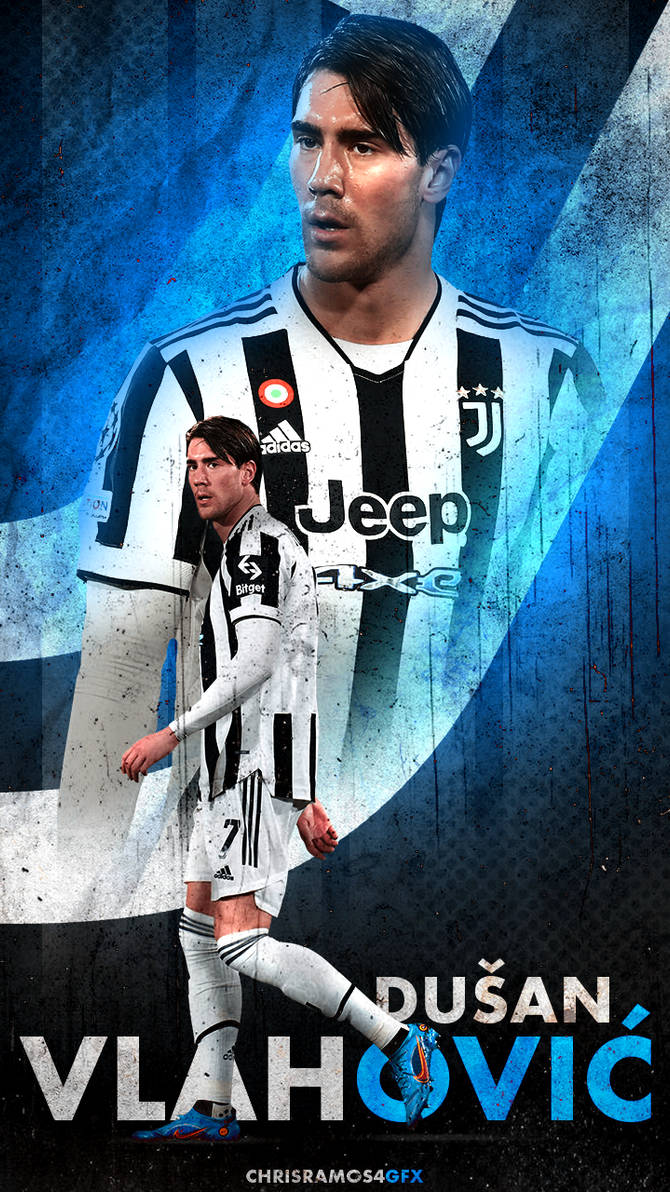 Dusan Vlahovic Juventus Wallpaper By Chrisramos4gfx