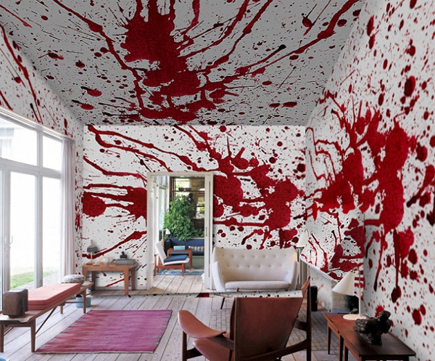 Blood Bath Wallpaper Murals Inspired By Roman Polanski Design