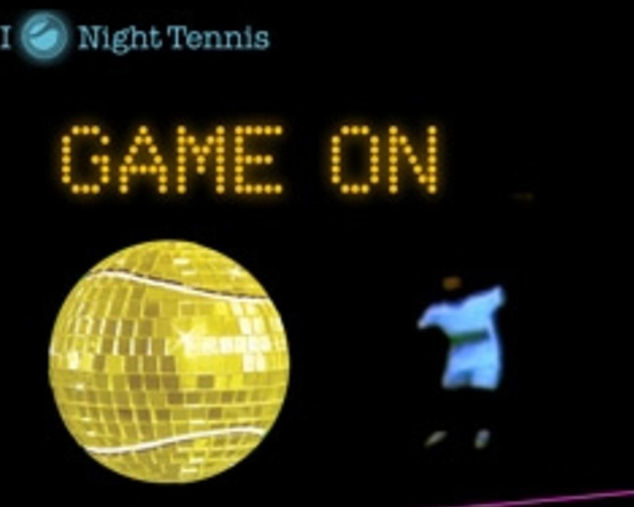 Love Night Tennis Wallpaper HD