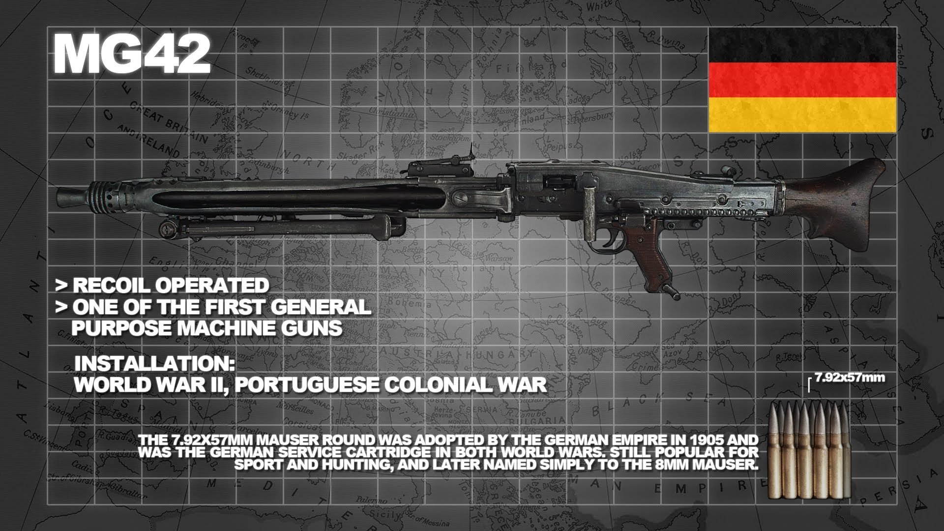 Mg42 Machine Gun Weapon Military Germany Ww2 Wwll