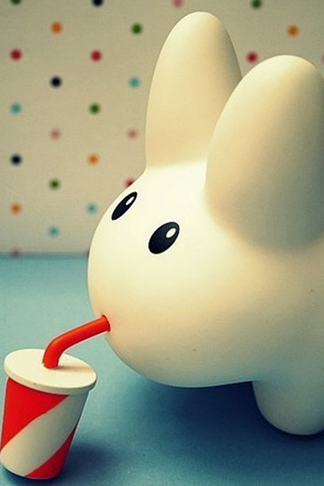 Cute Rabbit Simply beautiful iPhone wallpapers