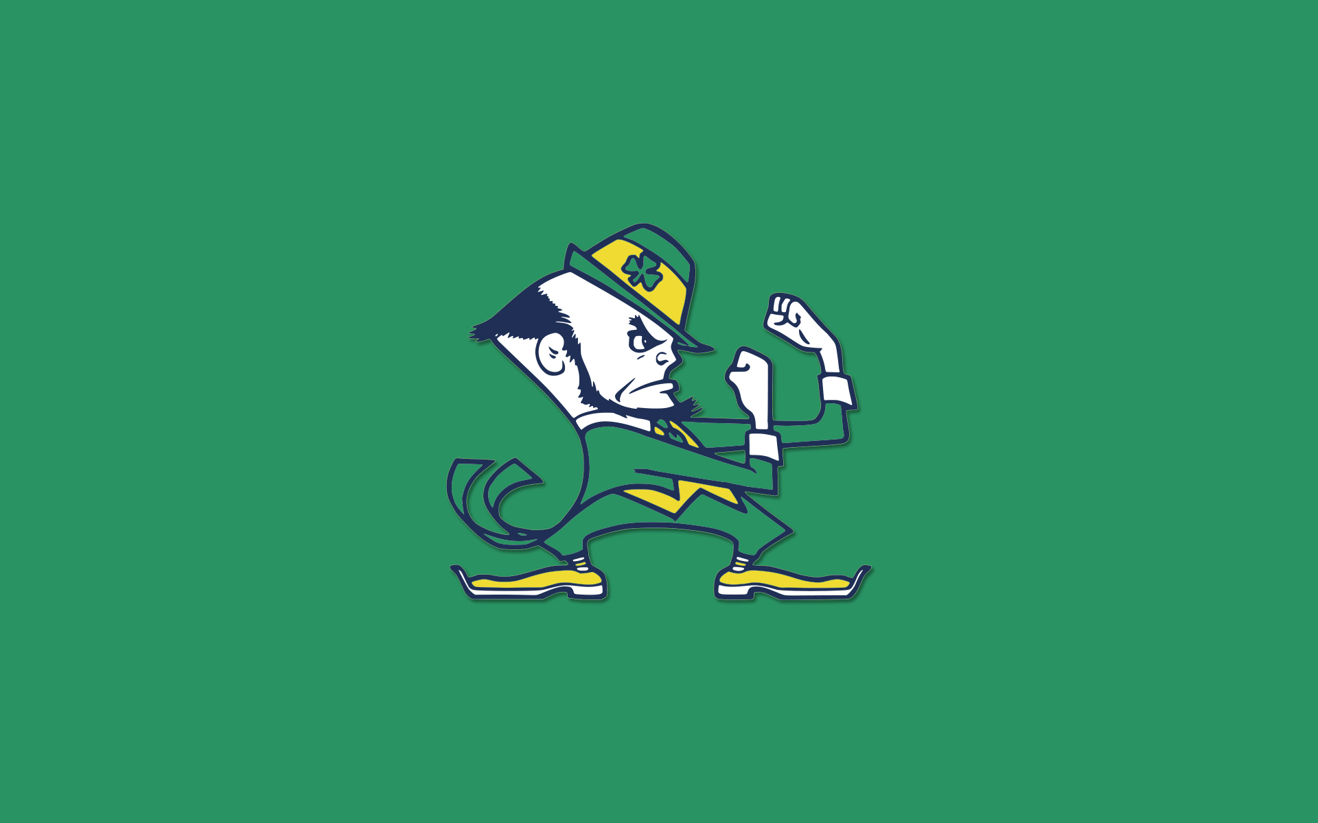 Notre Dame Football Logo Wallpaper Fighting Irish