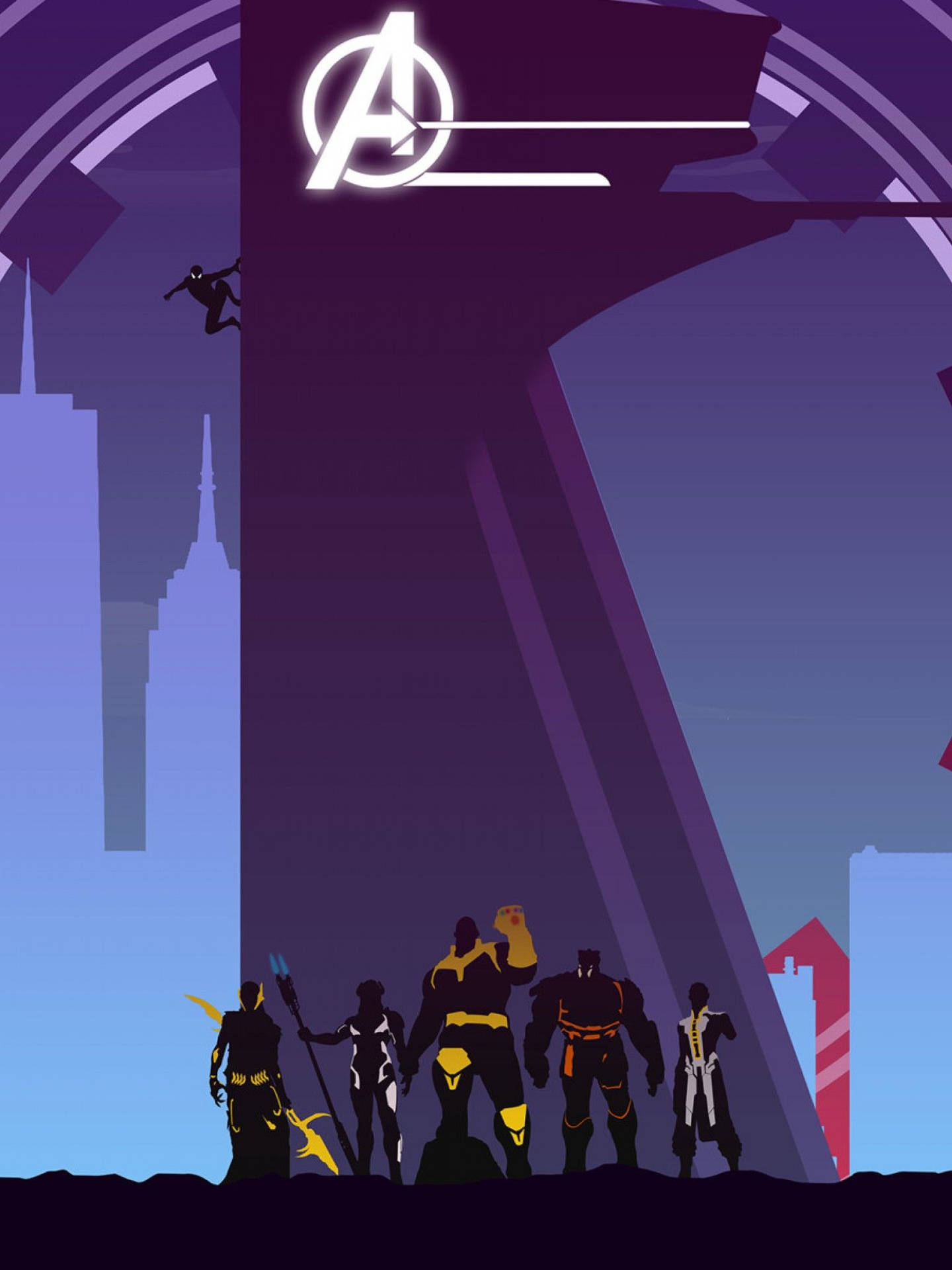 Avengers iPhone X Wallpaper